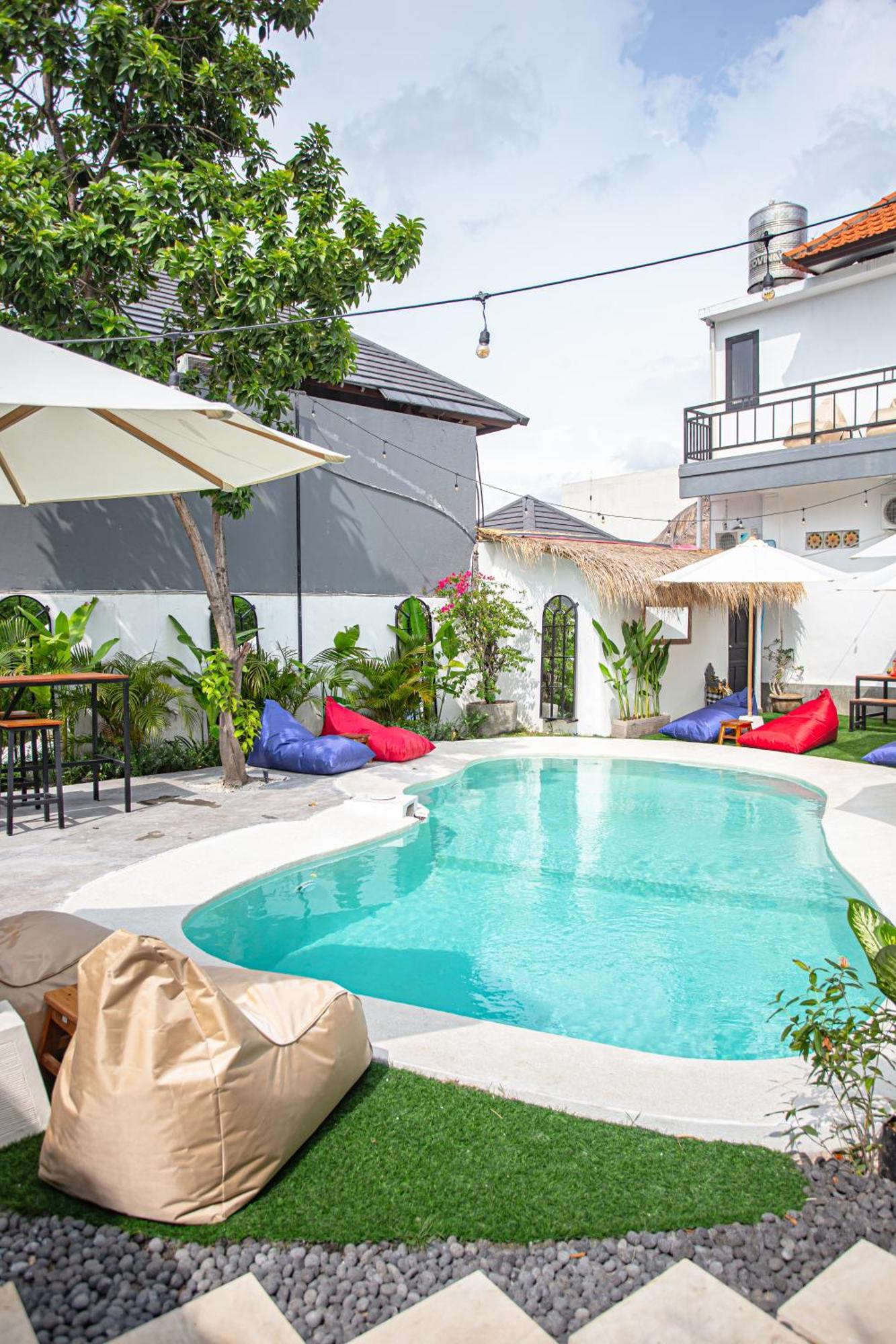 What The Duck Backpackers Canggu Esterno foto